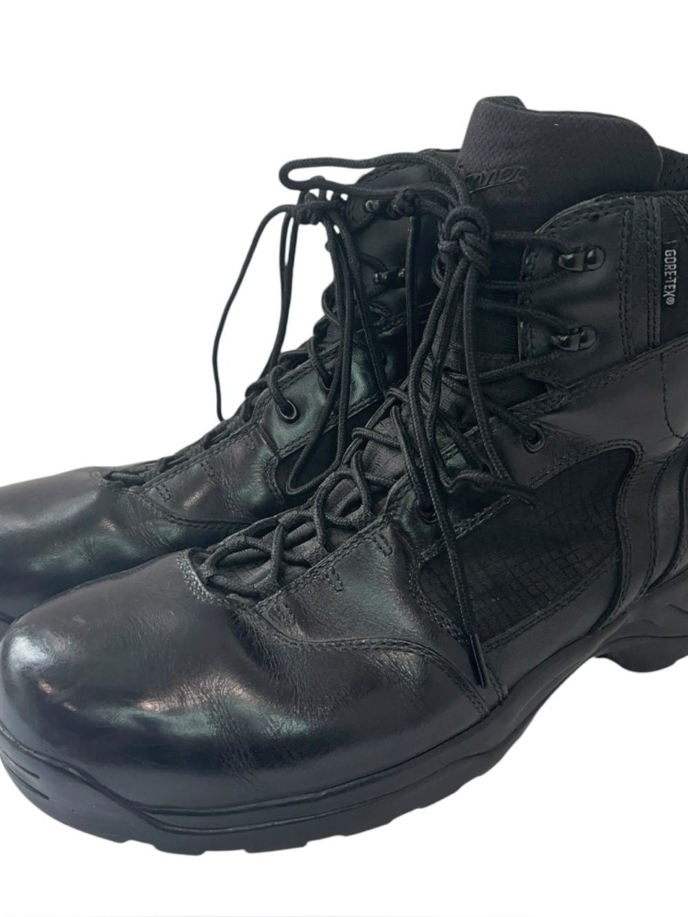 Danner Kinetic Side Zip 6" GTX Waterproof Work Boot Black Mens Size 16 EE Wide